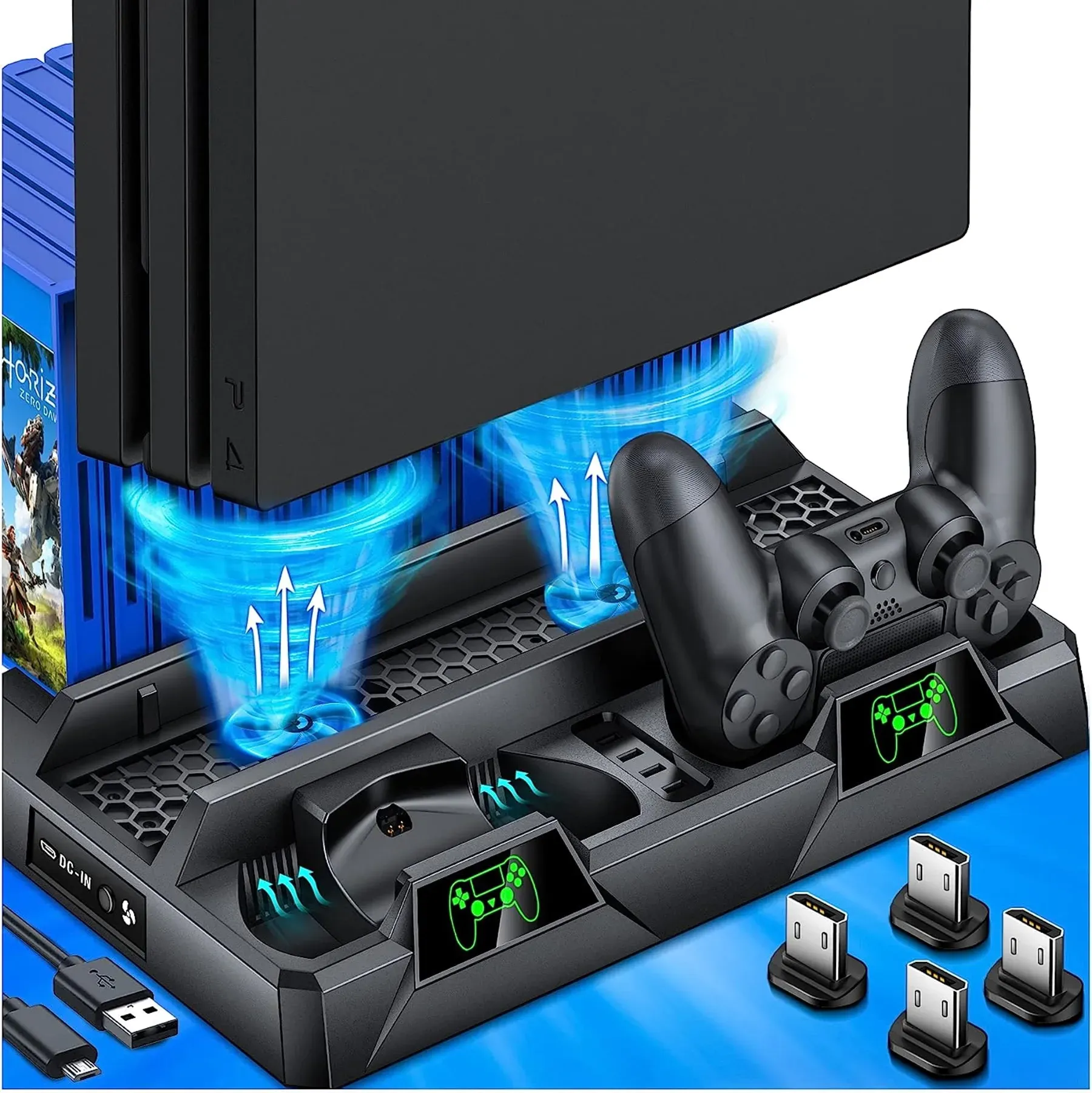 Game on, Non-Stop! Discover the Next-Level Charger Station for PS4.